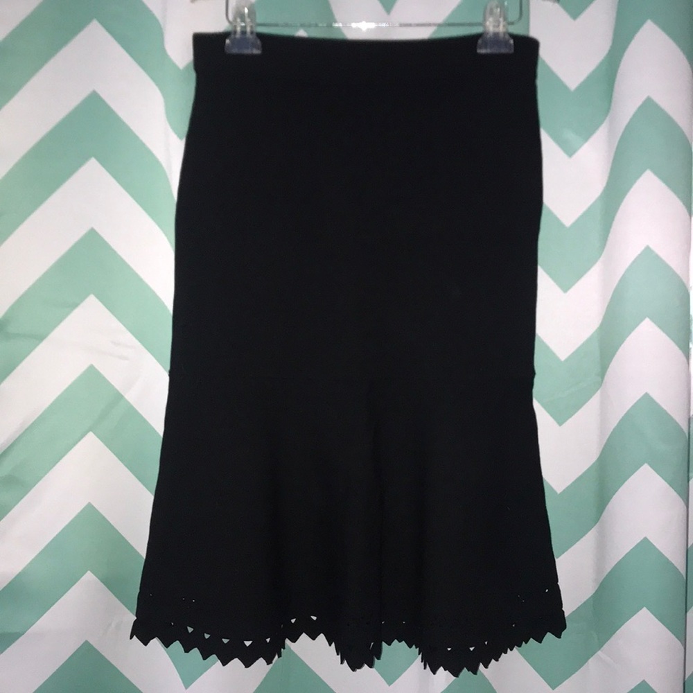 High Waist sweater peplum skirt by Anne Taylor